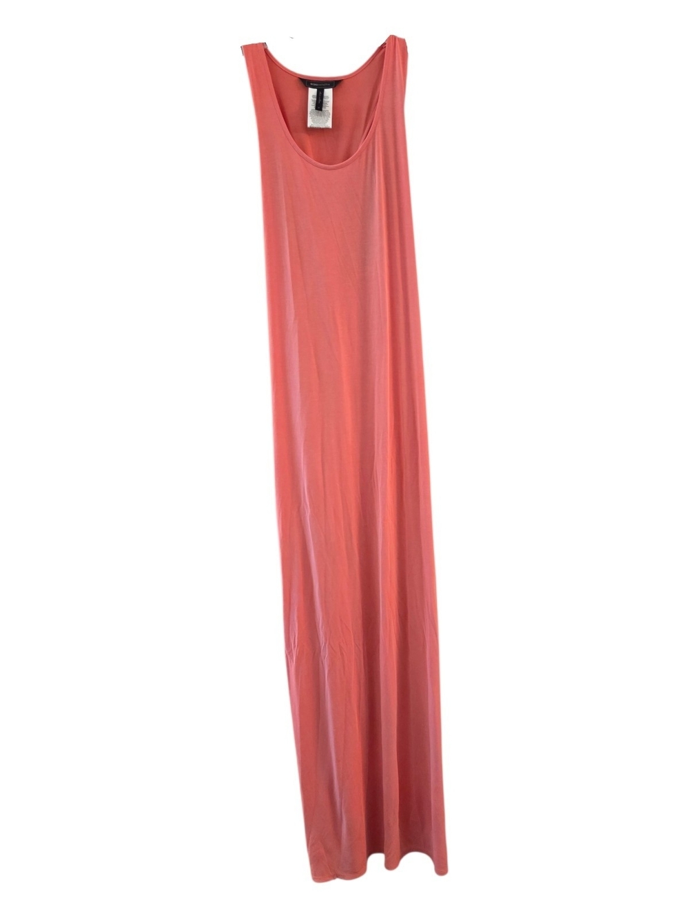 BCBGMaxAzria Women's Raeghan Twisted Back Maxi Dress in Coral - Size M